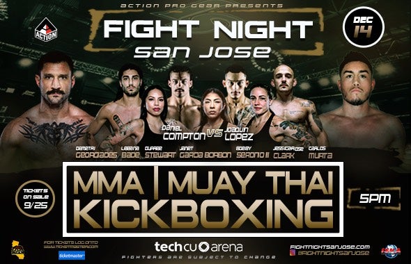 More Info for FIGHT NIGHT 2: SAN JOSE RETURNS TO TECH CU ARENA WITH A MASSIVE EVENT ON SATURDAY, DECEMBER 14