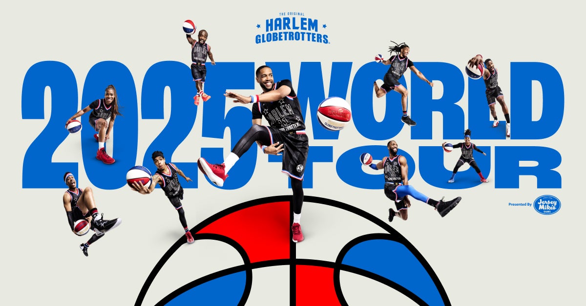 More Info for The Harlem Globetrotters 2025 World Tour Presented by Jersey Mike's Subs