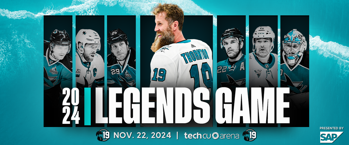 Sharks Legends Game Featuring Joe Thornton