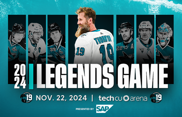 More Info for Sharks Legends Game Featuring Joe Thornton